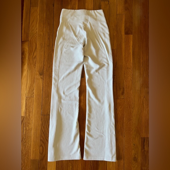 lululemon Brushed Softstreme Ribbed Zip Flared Pant - Picture 8 of 10